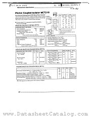 MCT210 datasheet pdf General Electric Solid State