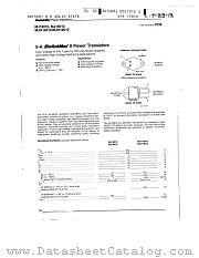 MJH6012 datasheet pdf General Electric Solid State