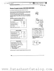 MOC3022 datasheet pdf General Electric Solid State
