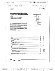 S6493M datasheet pdf General Electric Solid State