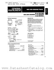 MCP3009 datasheet pdf General Instruments