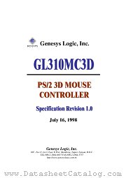 GL310MC3D datasheet pdf Genesys Logic