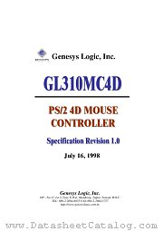 GL310MC4D datasheet pdf Genesys Logic