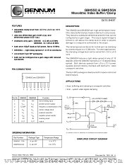 GB4550A-CSA datasheet pdf Gennum Corporation