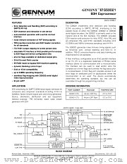 GS9021-CFU datasheet pdf Gennum Corporation