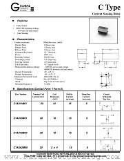 C1A010M01 datasheet pdf Global Components & Controls