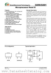 G690L293T91 datasheet pdf Global Mixed-mode Technology