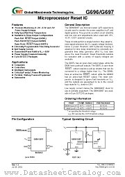 G696H463T1 datasheet pdf Global Mixed-mode Technology