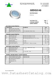 GEDG2140 datasheet pdf Green Power