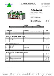 GOA95006 datasheet pdf Green Power