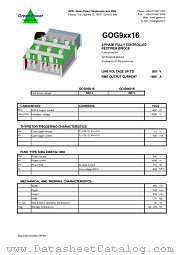 GOG94016 datasheet pdf Green Power