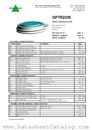 GPTR2236 datasheet pdf Green Power