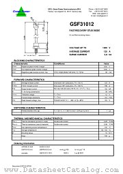 GSF31012 datasheet pdf Green Power