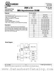 GS78132B-12 datasheet pdf GSI Technology