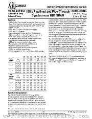 GS8162Z18B-225 datasheet pdf GSI Technology