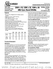 GS840H32AB-166 datasheet pdf GSI Technology