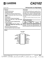 CA3162AE datasheet pdf Harris Semiconductor