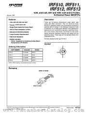 IRF513 datasheet pdf Harris Semiconductor