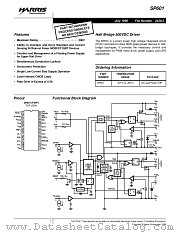 SP601 datasheet pdf Harris Semiconductor