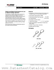 V620ZA05 datasheet pdf Harris Semiconductor