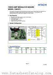 FA4113 datasheet pdf Hitachi Semiconductor