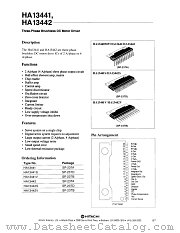 HA13442V datasheet pdf Hitachi Semiconductor