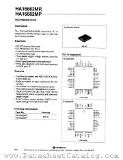 HA16682MP datasheet pdf Hitachi Semiconductor