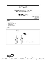 HAT2045T(D) datasheet pdf Hitachi Semiconductor