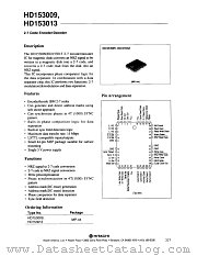 HD153013 datasheet pdf Hitachi Semiconductor
