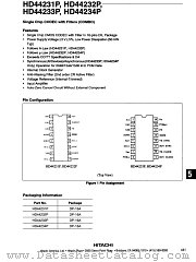 HD44232P datasheet pdf Hitachi Semiconductor