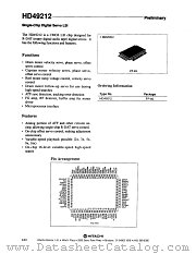 HD49212 datasheet pdf Hitachi Semiconductor