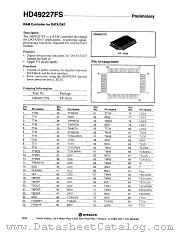 HD49227FS datasheet pdf Hitachi Semiconductor