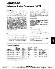 HD63140B00PS datasheet pdf Hitachi Semiconductor
