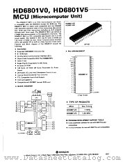 HD6801V5P datasheet pdf Hitachi Semiconductor