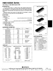 HM514258AP-10 datasheet pdf Hitachi Semiconductor