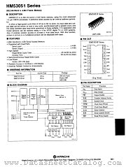 HM53051P-60 datasheet pdf Hitachi Semiconductor