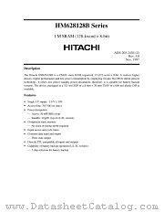 HM628128BLFP-7SL datasheet pdf Hitachi Semiconductor