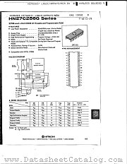 HN27C256G-20 datasheet pdf Hitachi Semiconductor