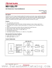 M51132L datasheet pdf Hitachi Semiconductor