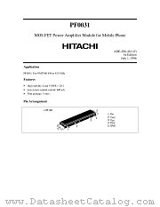 PF0031 datasheet pdf Hitachi Semiconductor