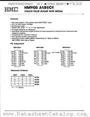 HM9100A1 datasheet pdf HMC
