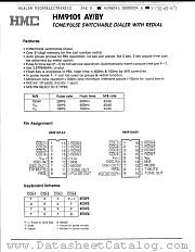 HM9101AY datasheet pdf HMC