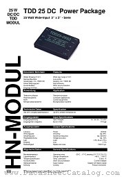 TDD254803S datasheet pdf HN Electronic Components