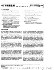 HY29F040AP-15I datasheet pdf Hynix Semiconductor