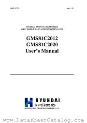 GMS81C2012Q datasheet pdf HYUNDAI Micro Electronics