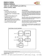 IS62LV1024LL-55T datasheet pdf ICSI