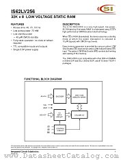 IS62LV256-45UI datasheet pdf ICSI
