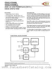 IS62LV2568L-70B datasheet pdf ICSI