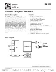 AV1889Y datasheet pdf Integrated Circuit Systems