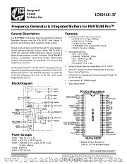 AV9148F-37-T datasheet pdf Integrated Circuit Systems